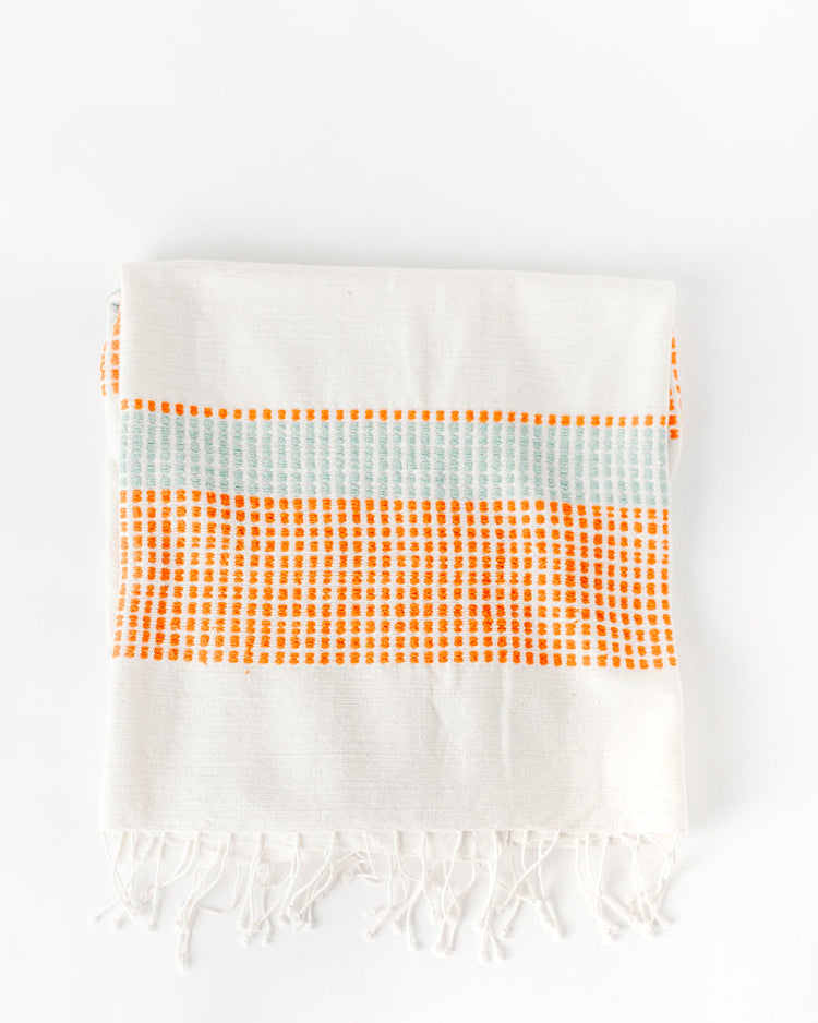 Camden Handwoven Cotton Throw Blanket