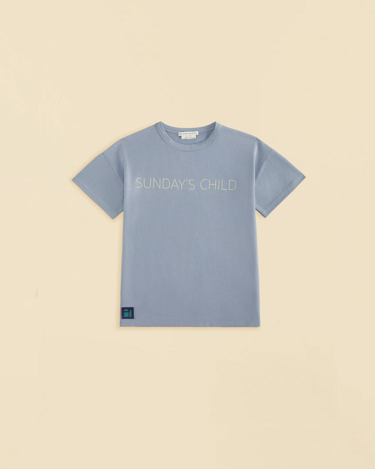 Sundays Child Tee - Flint Stone