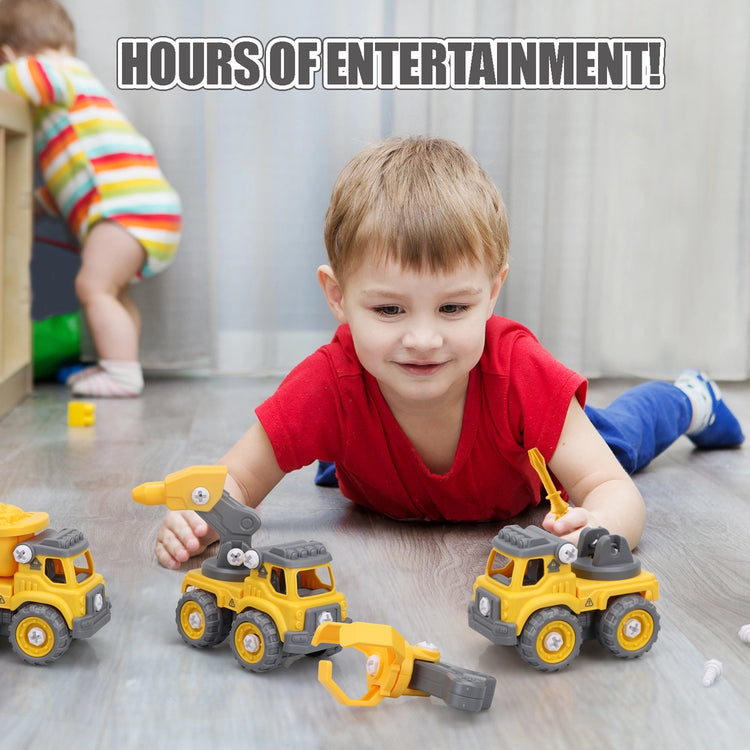 5 in 1 Construction Take Apart Robot Toys for Kids