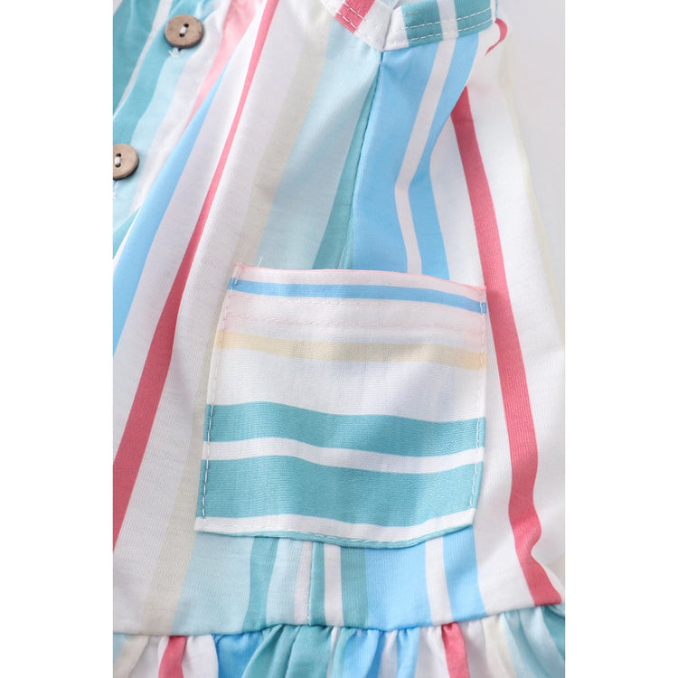 Blue stripe set