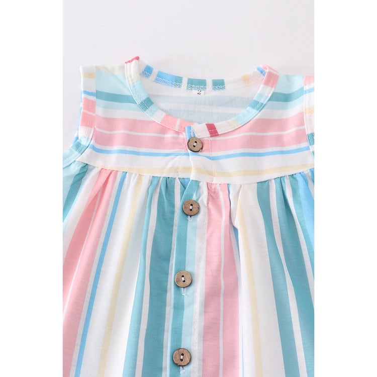 Blue stripe set