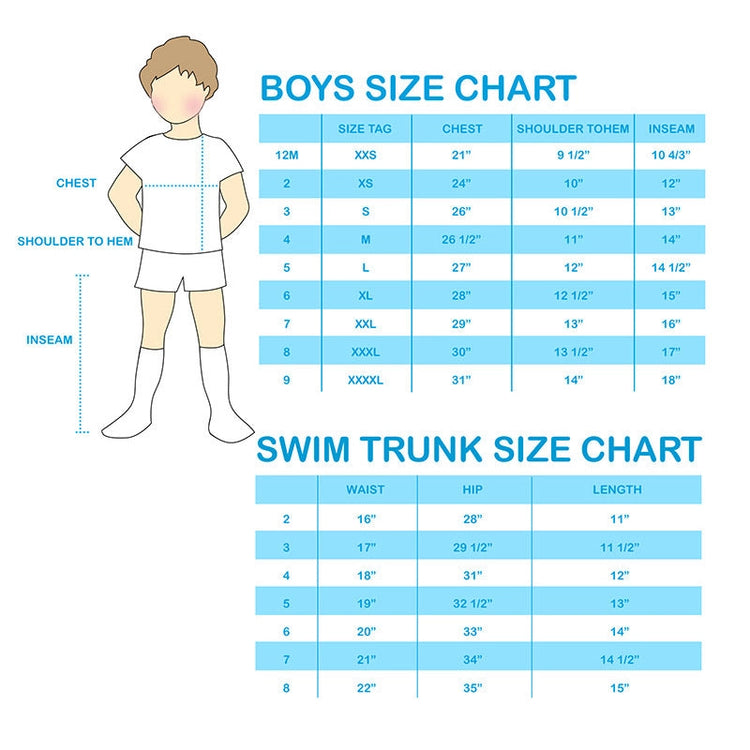 Blue stripe shark applique boy shirt