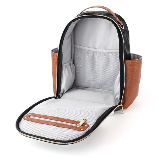 Coffee & Cream Mini Diaper Bag Backpack