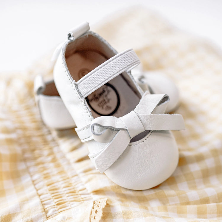 Creamy White Ballet Flat Size 6