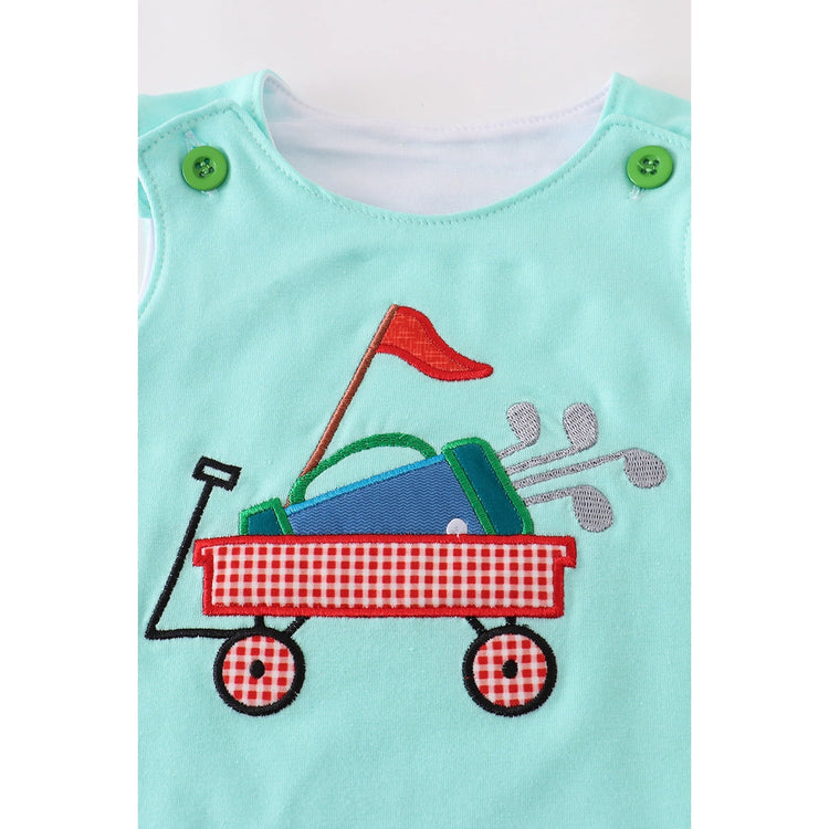 Golf cart applique boy jonjon