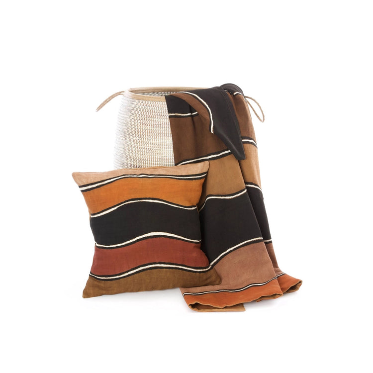 Mali Terrain Organic Cotton Pillow Cover