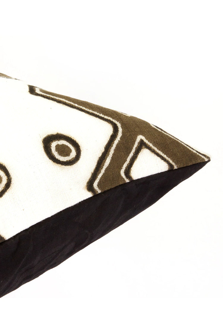 Malian Ladder Print Decorative Pillow Cover