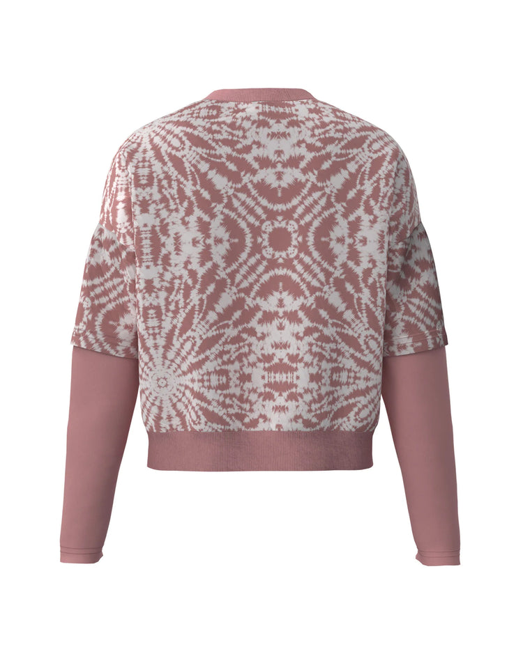 Girls Crop Sweatshirt