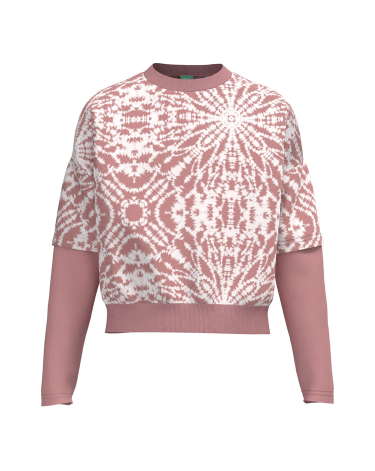 Girls Crop Sweatshirt