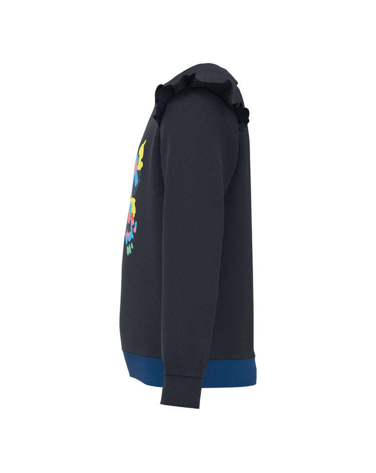 Girls Ruffle Sweatshirt