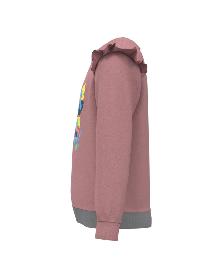 Girls Ruffle Sweatshirt