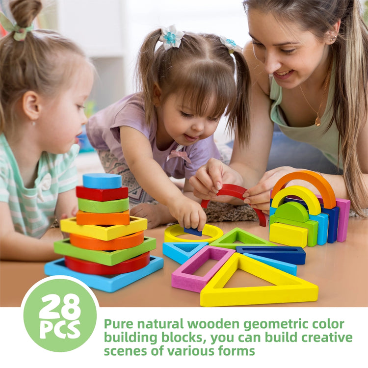 Rainbow Stacking Toys For Babies & Toddlers
