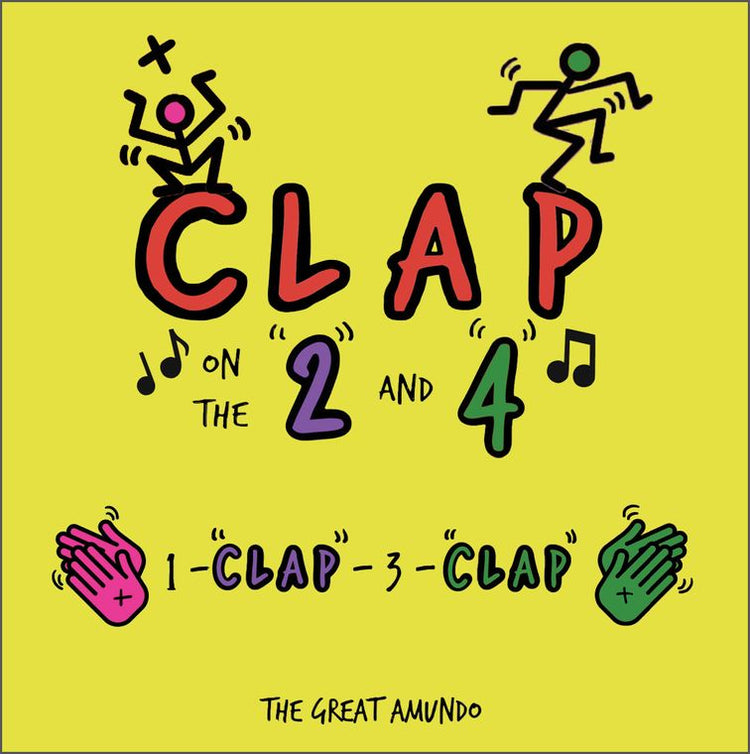 Clap on the 2 and 4 Board Book
