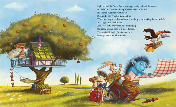 The Grumbletroll . . . Isn’t Grumbling Today!