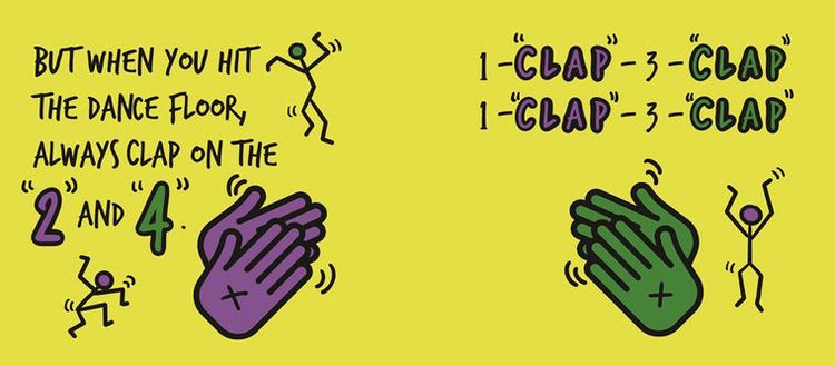 Clap on the 2 and 4 Board Book