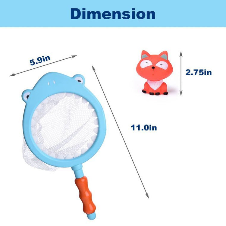 18 PCs Baby Bath Toys with Soft Cute Ocean Animals Squirters