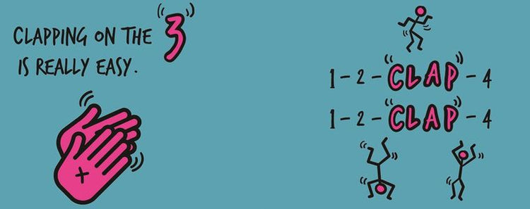 Clap on the 2 and 4 Board Book