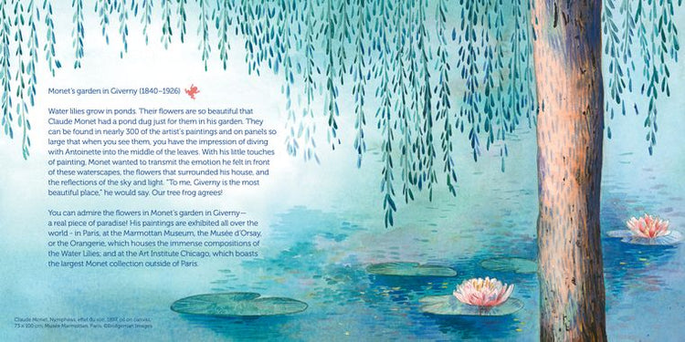 First Steps in Art: Antoinette the Tree Frog Book