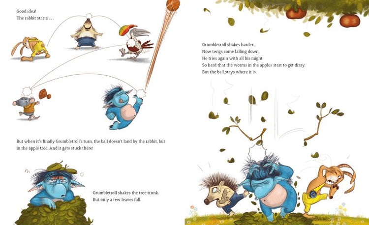 The Grumbletroll . . . Isn’t Grumbling Today!