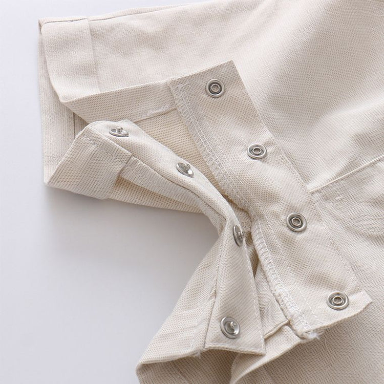 Suspender Shorts and Short Sleeve Bodysuit, Bowtie