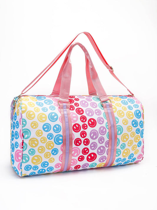 sassy kids palace - Colorful Smile Duffel Bag