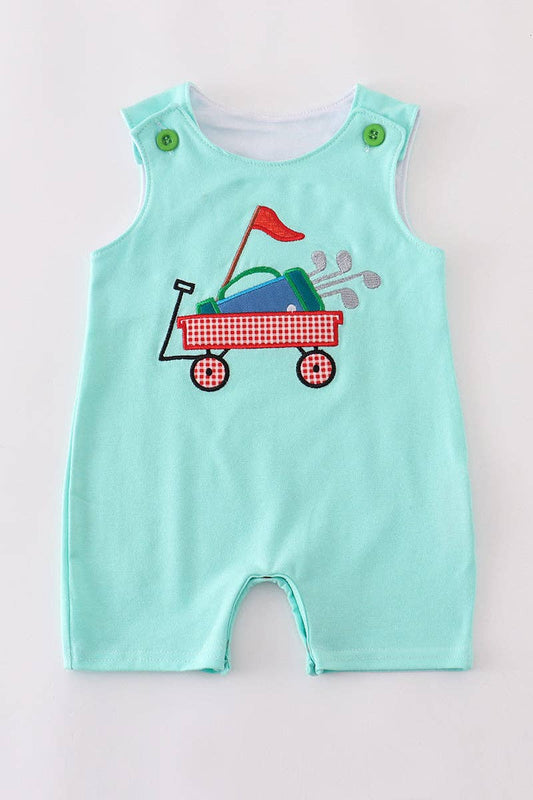 Golf cart applique boy jonjon