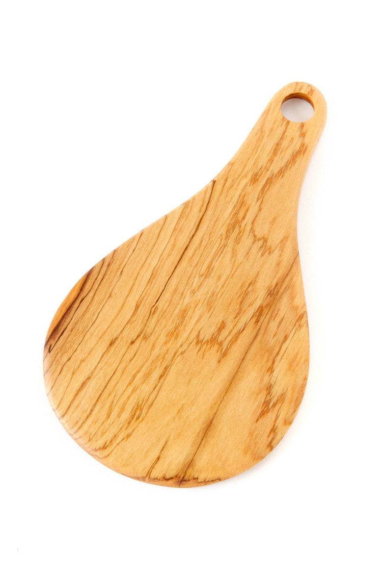 Wild Olive Wood Round Fromage Tray