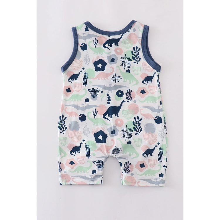 Dinosaur baby romper