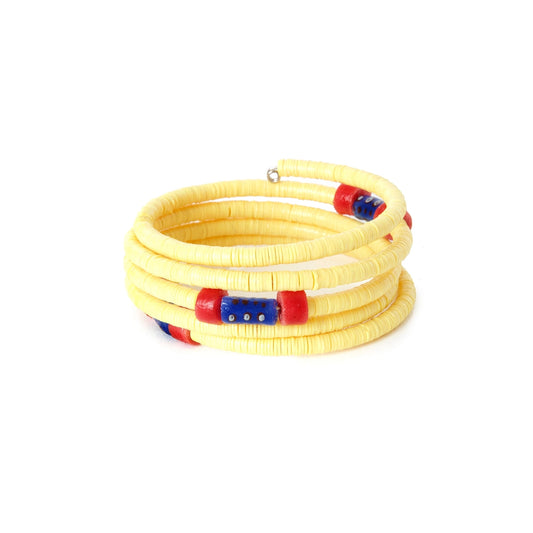 Phono Disc Coil Bracelet