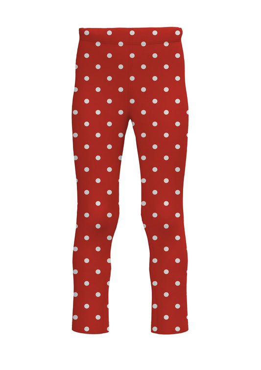 Polka Dot - Girls Tights (size 7-8)