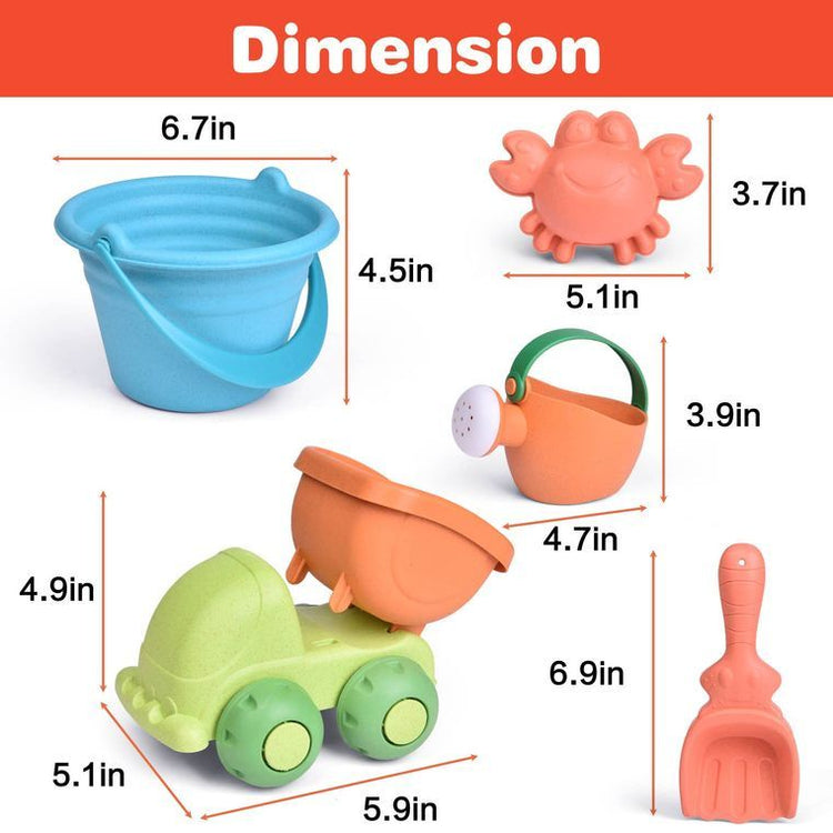 12 Pieces Beach Sand Toys