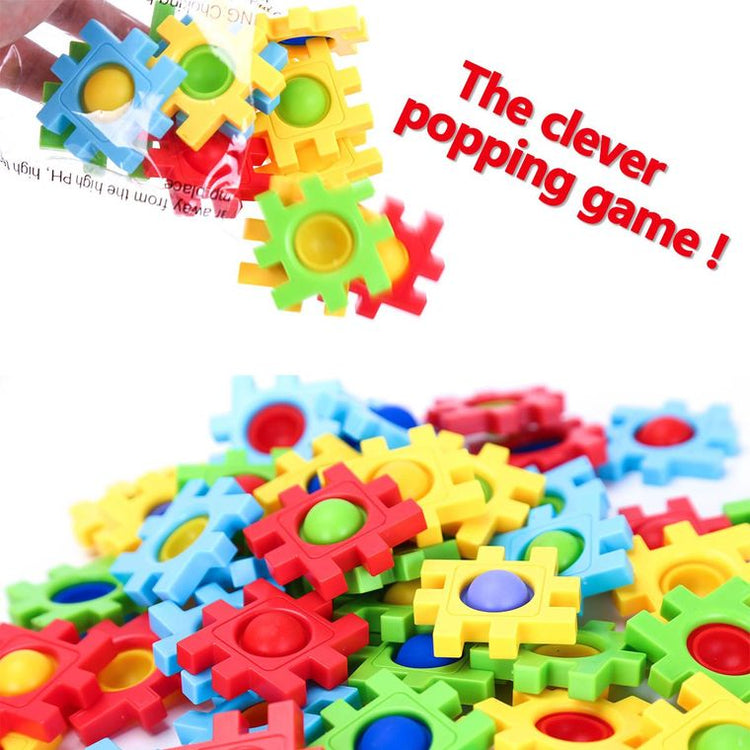Fidget Bubble Blocks Puzzle Toy