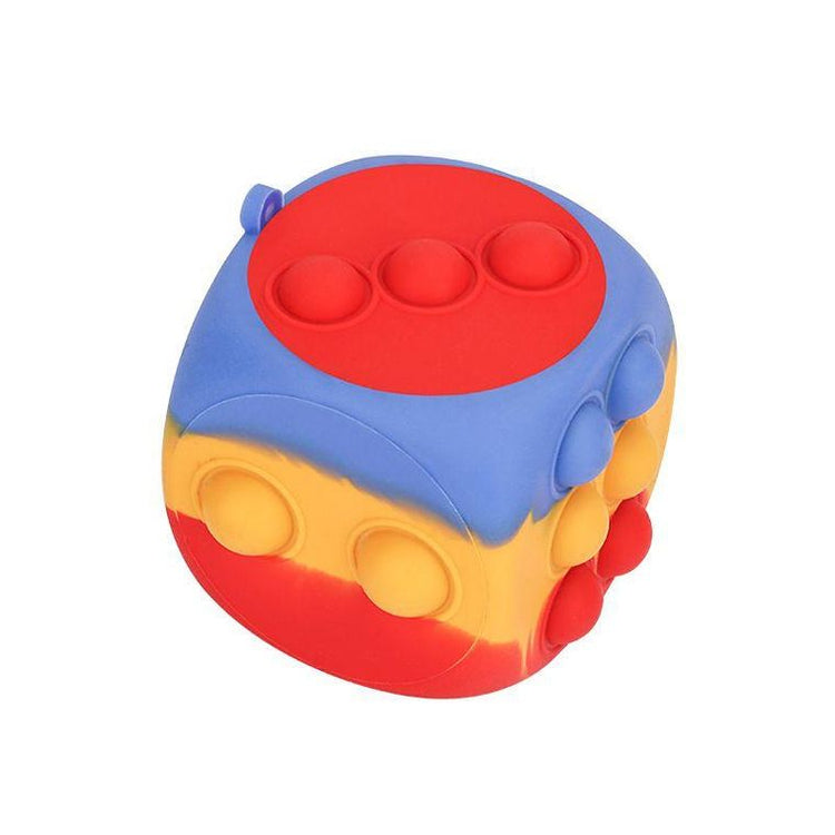 3D Decompression Sensory Air ROUND DICE Cube Toy